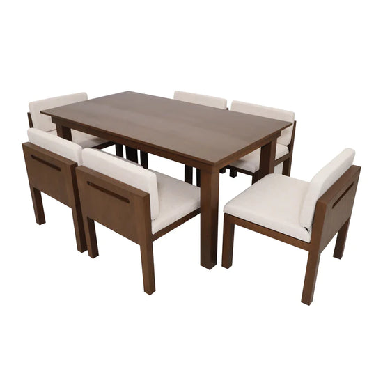 VEA Solid Wood Dining Set