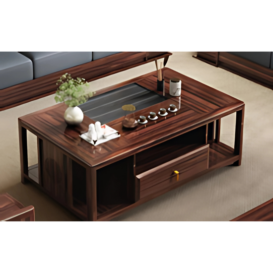 Lavio 9521-Long Coffee Table (Optional Electric Tea Kettle)