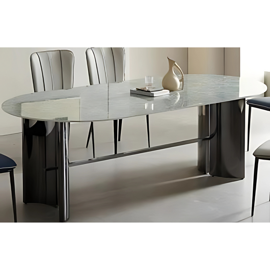 Zaren C059 Dining Table (Super Crystal)